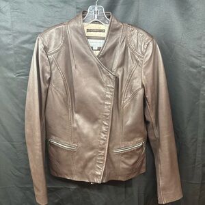 Marc New York Women's Brown Leather Jacket